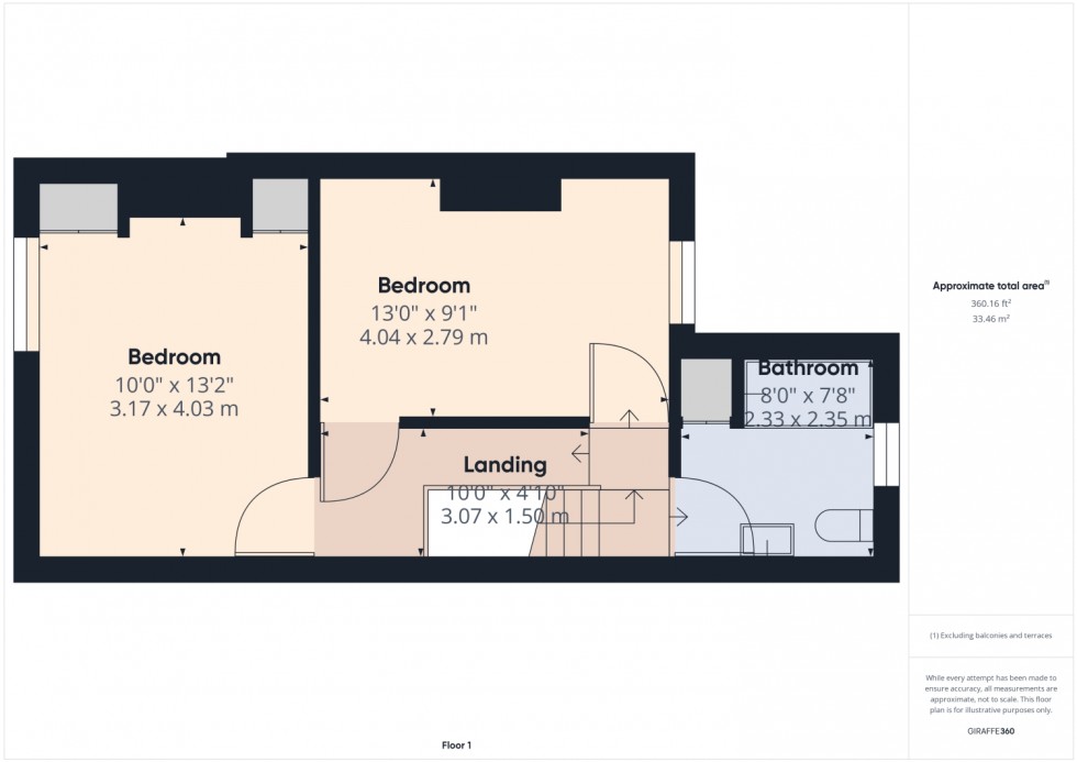 Floorplan for Victoria Street, Chorley, Lancashire, PR7 2TX