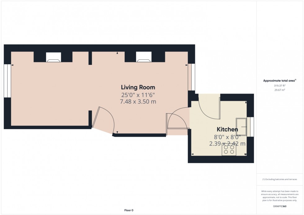 Floorplan for Victoria Street, Chorley, Lancashire, PR7 2TX