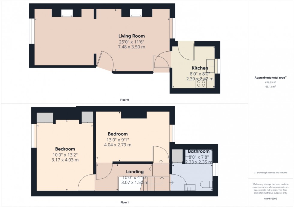 Floorplan for Victoria Street, Chorley, Lancashire, PR7 2TX