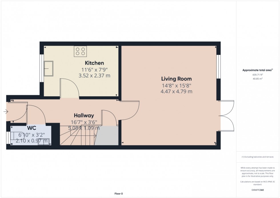 Floorplan for Warrington Road, Abram, Wigan, WN2