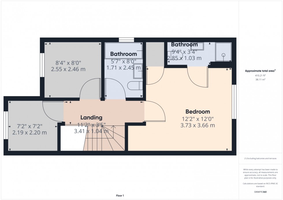 Floorplan for Warrington Road, Abram, Wigan, WN2