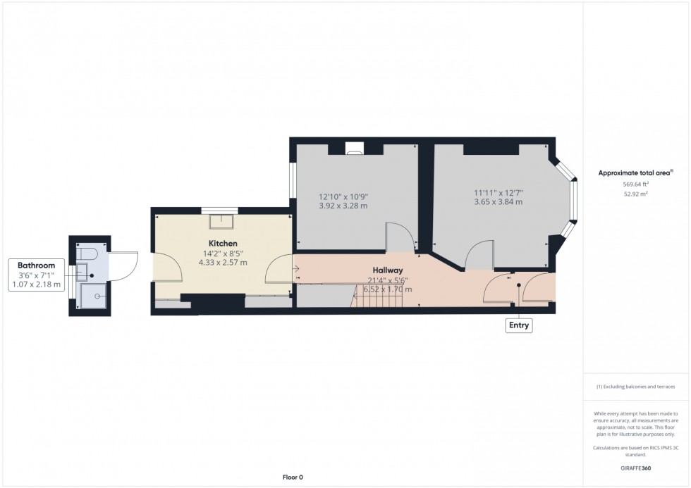 Floorplan for Appley Lane North, Appley Bridge, Wigan, WN6 9AQ