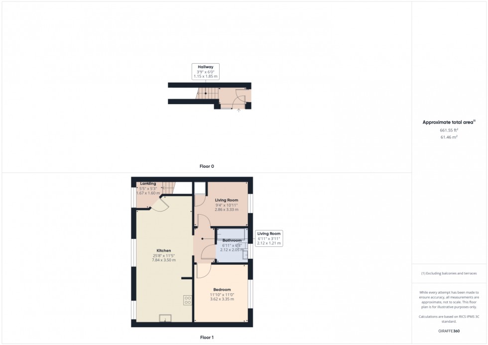 Floorplan for Herons Wharf, Appley Bridge, Wigan, Lancashire, WN6 9ET