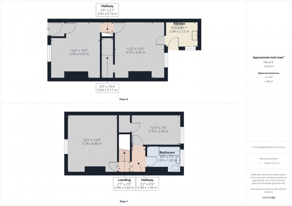 Floorplan for School Lane, Standish, Wigan, Lancashire, WN6