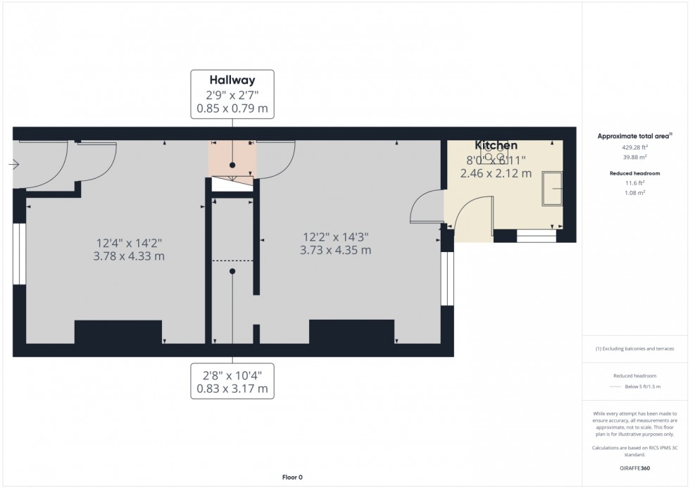 Floorplan for School Lane, Standish, Wigan, Lancashire, WN6