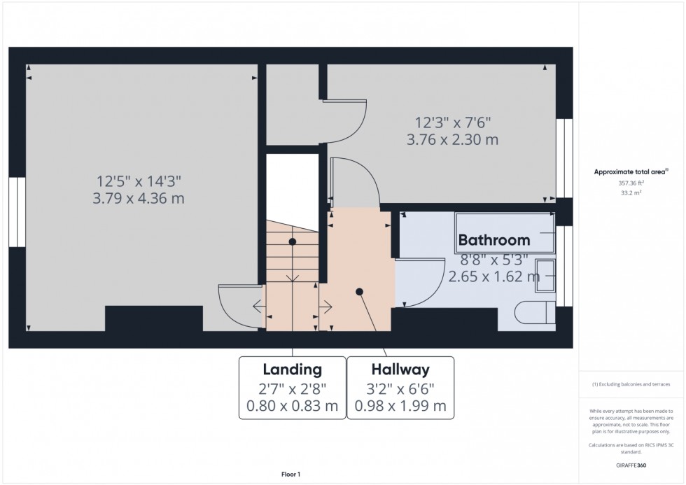 Floorplan for School Lane, Standish, Wigan, Lancashire, WN6